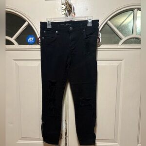 STS Blue Men's Black Skinny Jeans